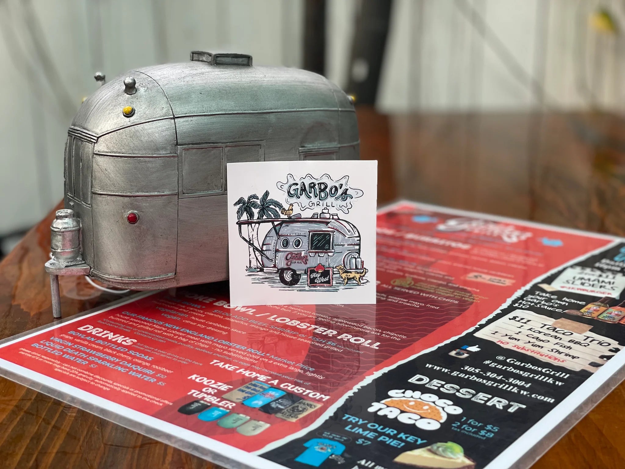 Sticker White Airstream