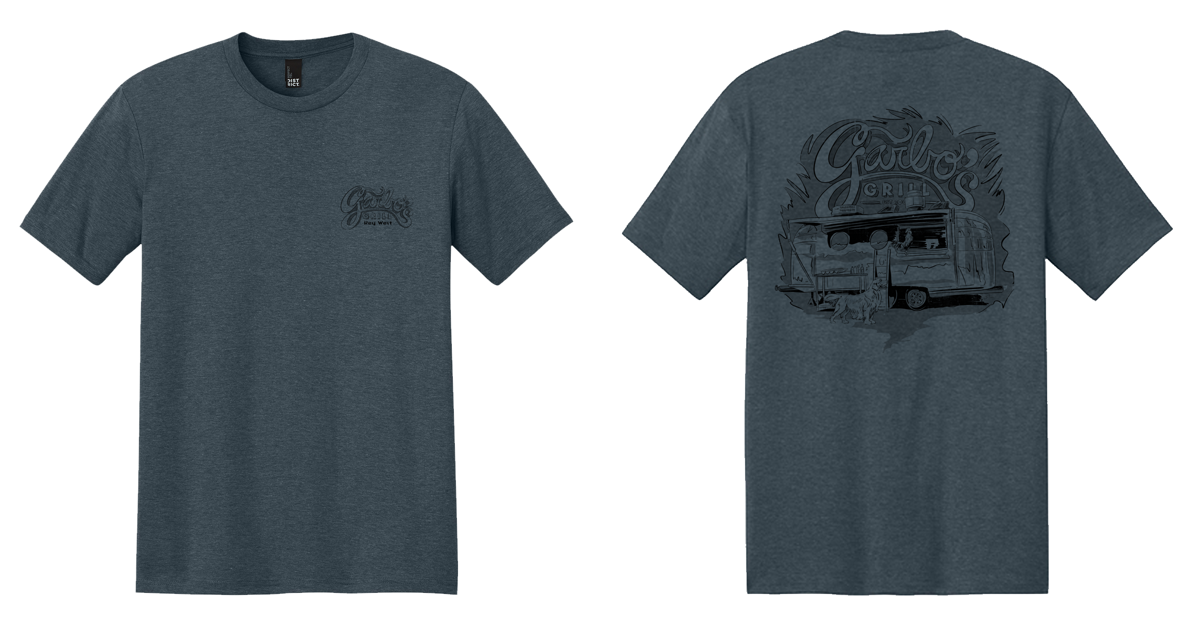 Short Sleeve T-shirt Navy Frost