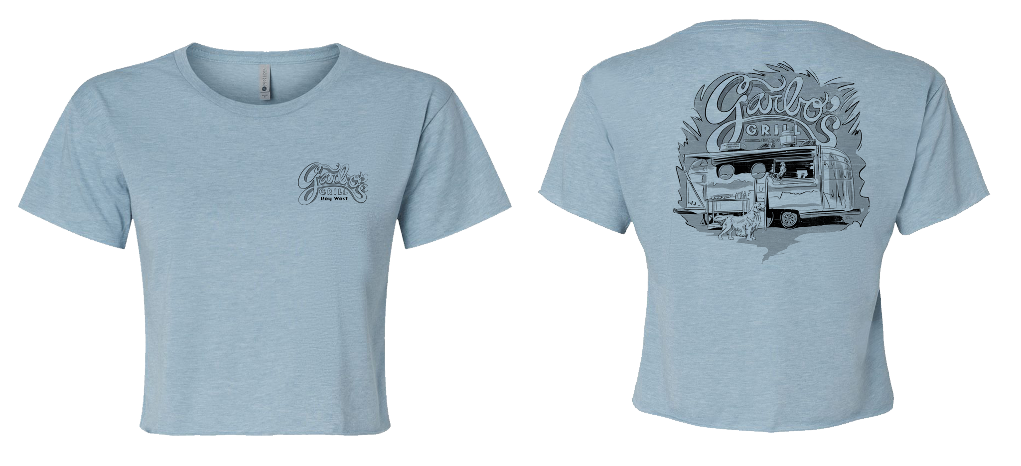 Top Stonewashed Denim