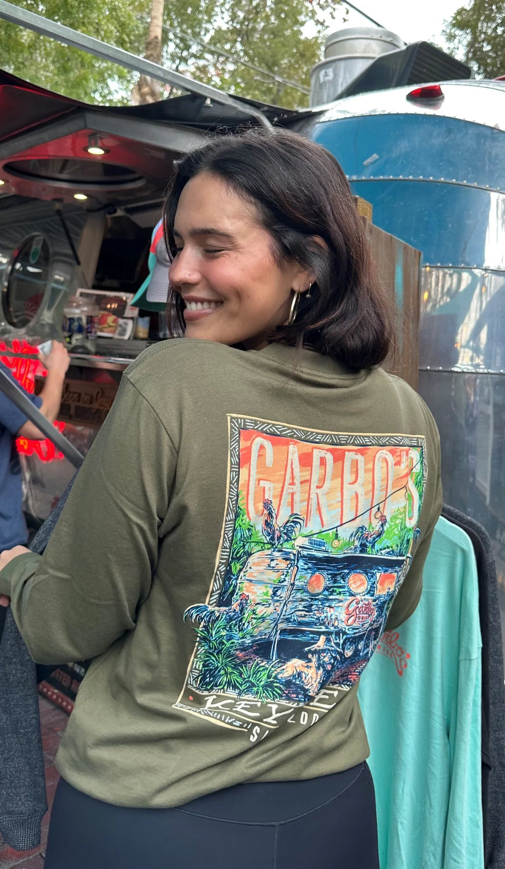 Long Sleeve Military Green