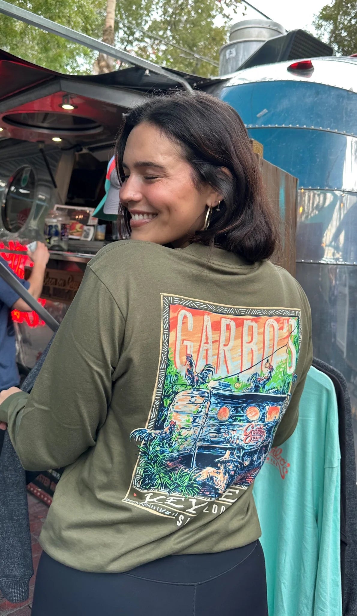 Long Sleeve Military Green